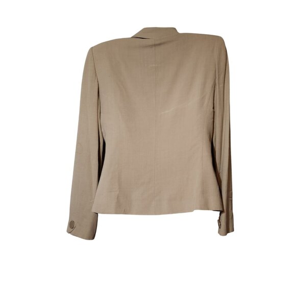 Vintage Emporio Armani Beige Chic Modest Professional Quality Fashion Elegance B - Picture 4 of 4